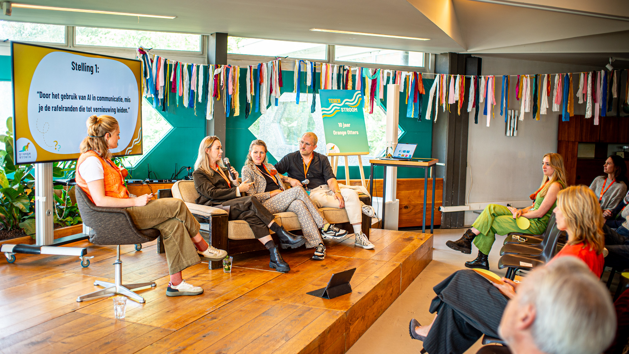 Panel over AI en tegenstroom
