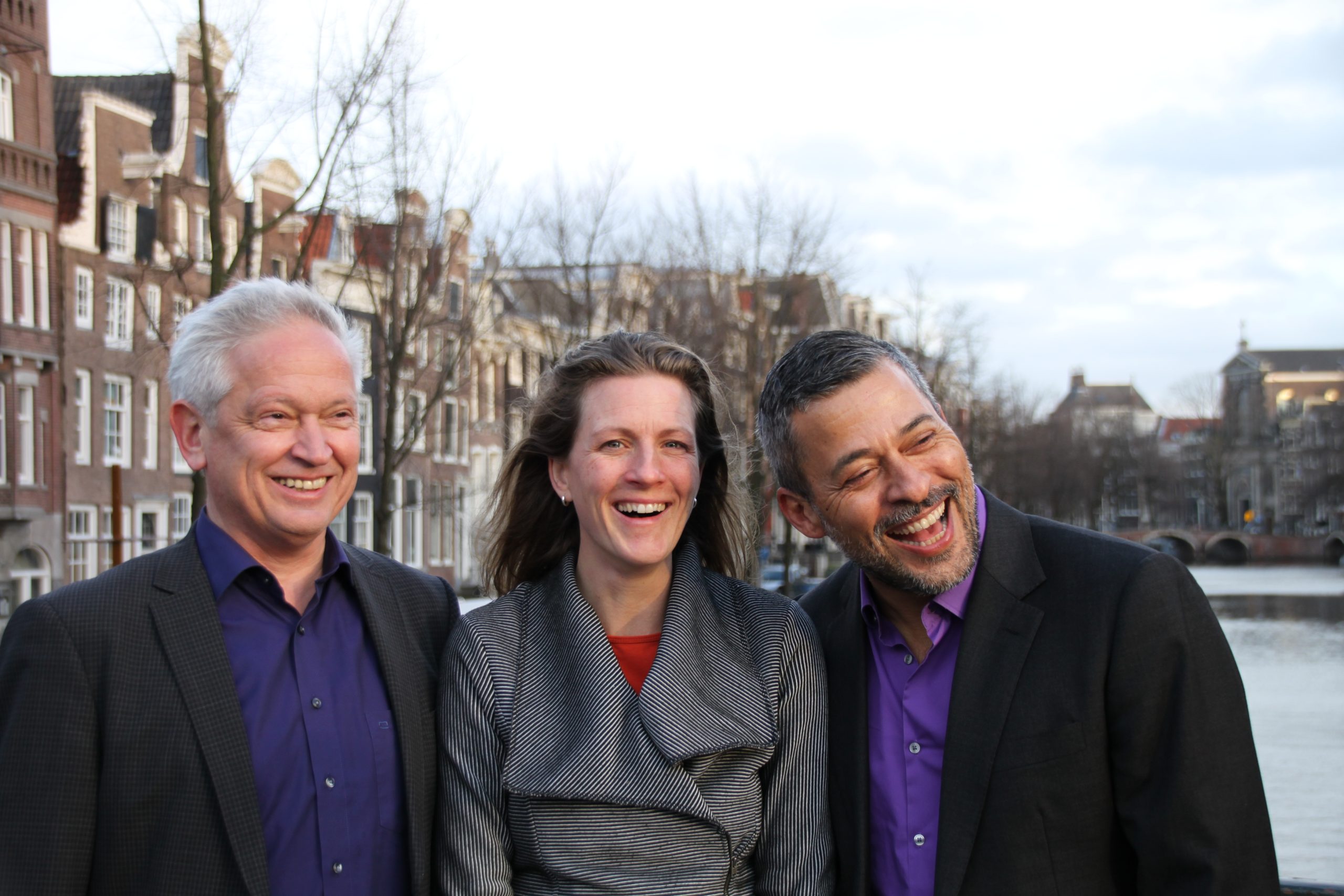 Michael Meyer, Roosmarijn Busch en Huib Koeleman in 2015